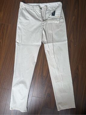 Ermenegildo Zegna White Cotton Chinos
